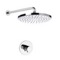 Chrome Thermostatic Shower Faucet Set with 8